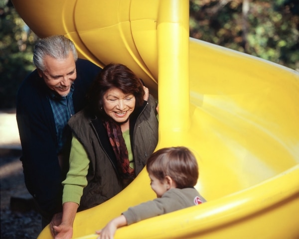 happy elders with good eyesight